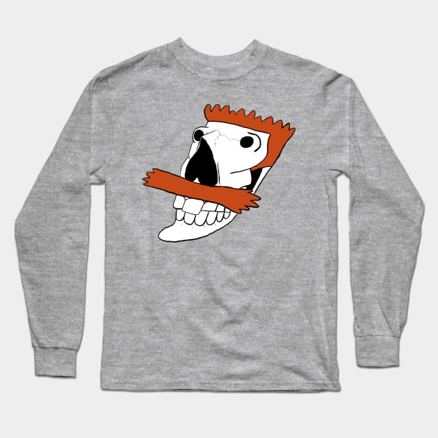 Nigel Thornberry Skull Long Sleeve T-Shirt by TheDeathOfMyChildhood1